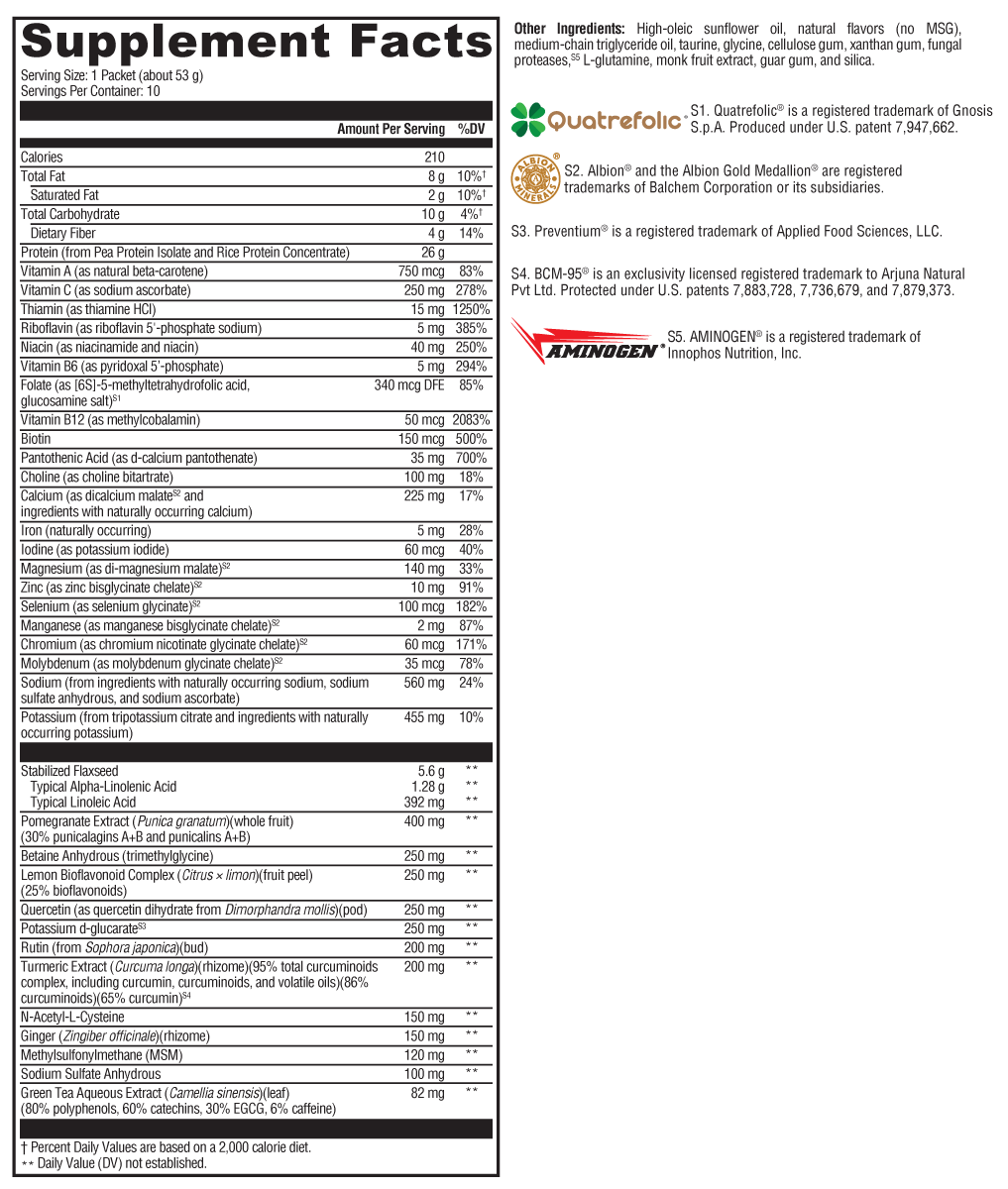 OptiCleanse® GHI Vanilla Delight Sugar- & Stevia-Free 20 Servings
