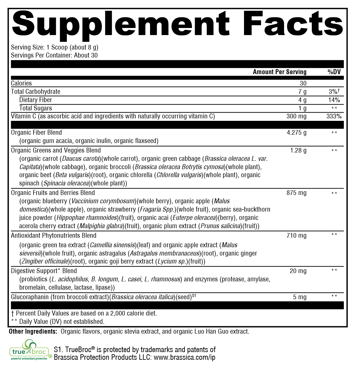 OrganiX™ PhytoFood™ 30 Servings
