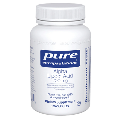 Alpha Lipoic Acid 200 mg.