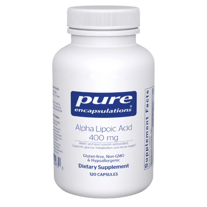 Alpha Lipoic Acid 400 mg.