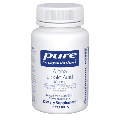 Alpha Lipoic Acid 400 mg.