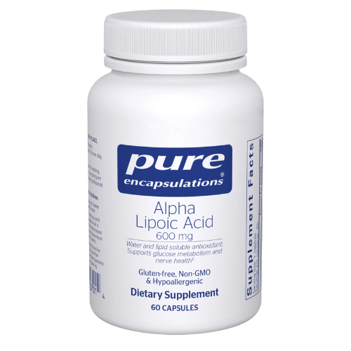 Alpha Lipoic Acid 600 mg.