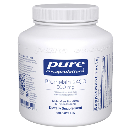 Bromelain 2400 500 mg.