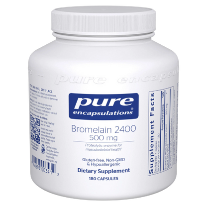 Bromelain 2400 500 mg.