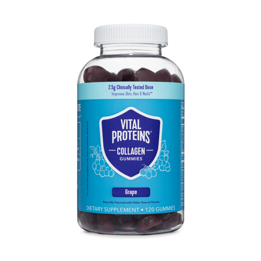 Collagen Gummies Grape 120 Gummies