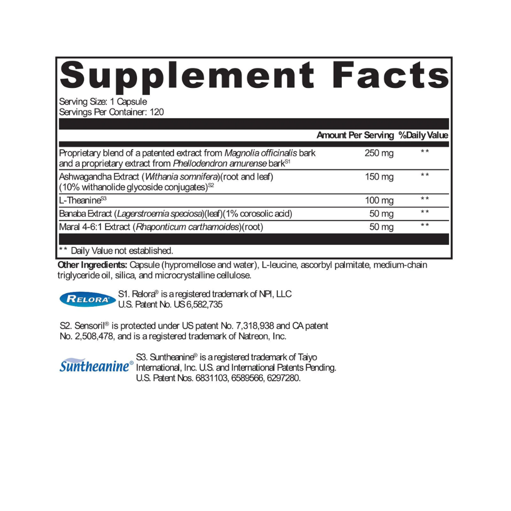 Cortisolv® 120 Capsules