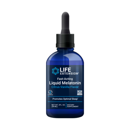 Fast-Acting Liquid Melatonin Citrus-Vanilla 2 fl oz