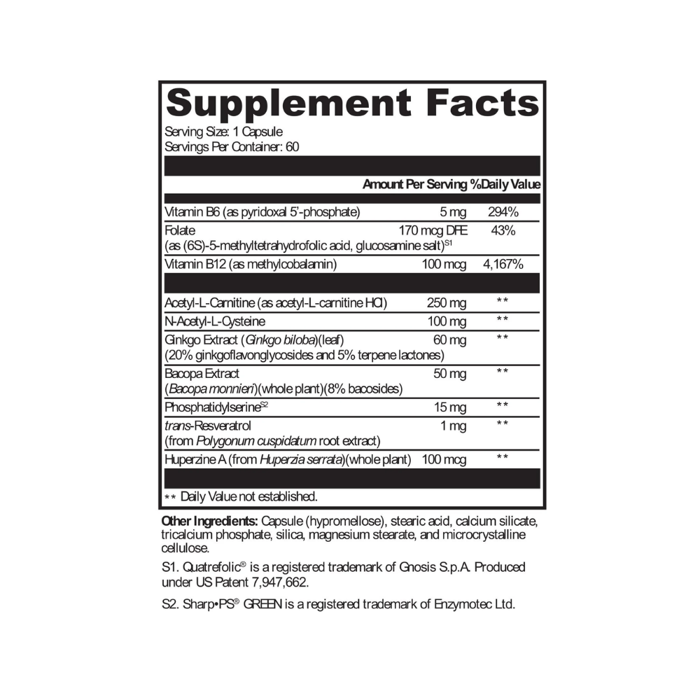 MemorAll™ 60 Capsules