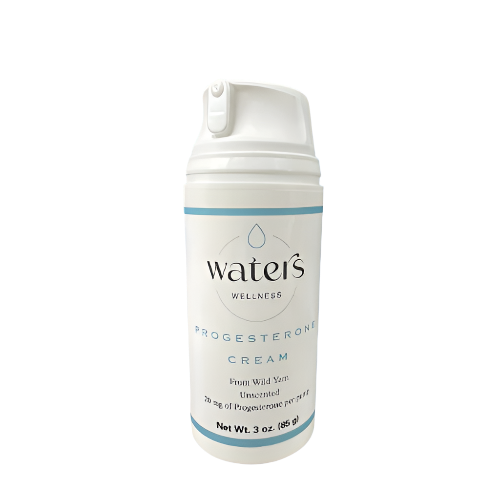 Progesterone Cream (Bioidentical from Wild Yam) Waters Wellness Progesterone Cream (Bioidentical from Wild Yam) Waters Wellness