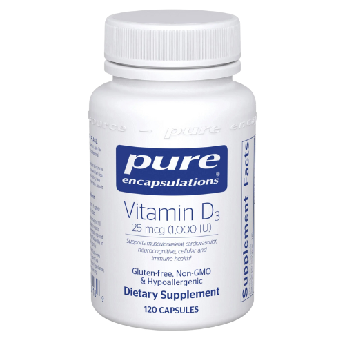 Vitamin D3 25 mcg (1,000 IU)