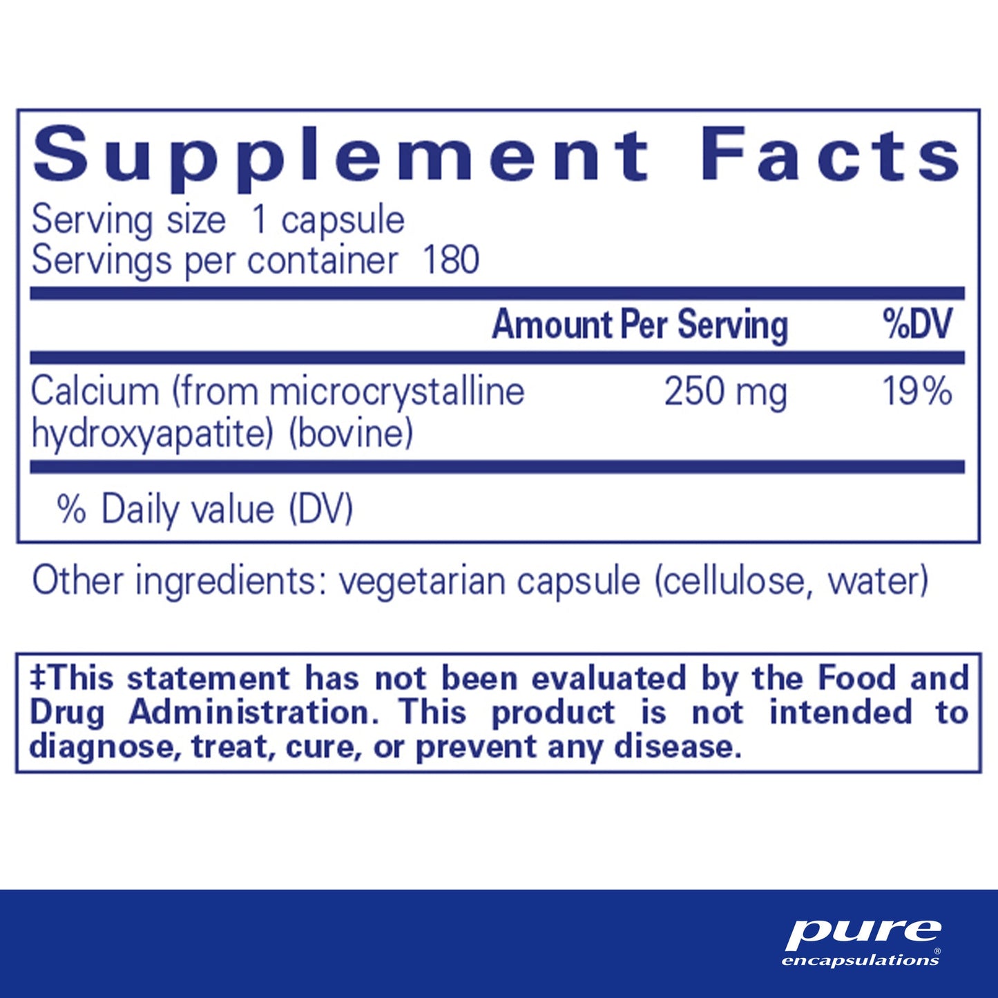 Calcium (MCHA)