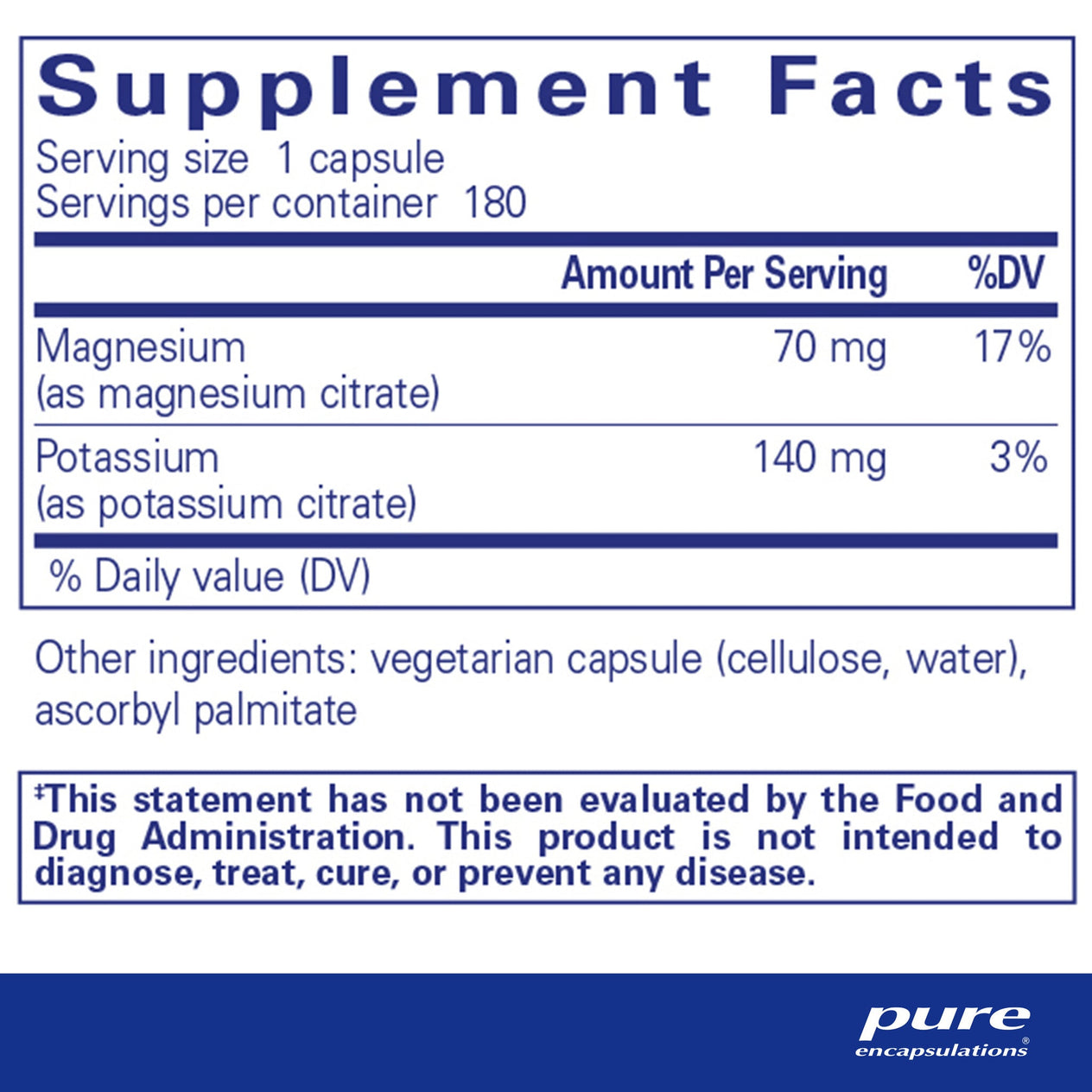 Potassium Magnesium (citrate)