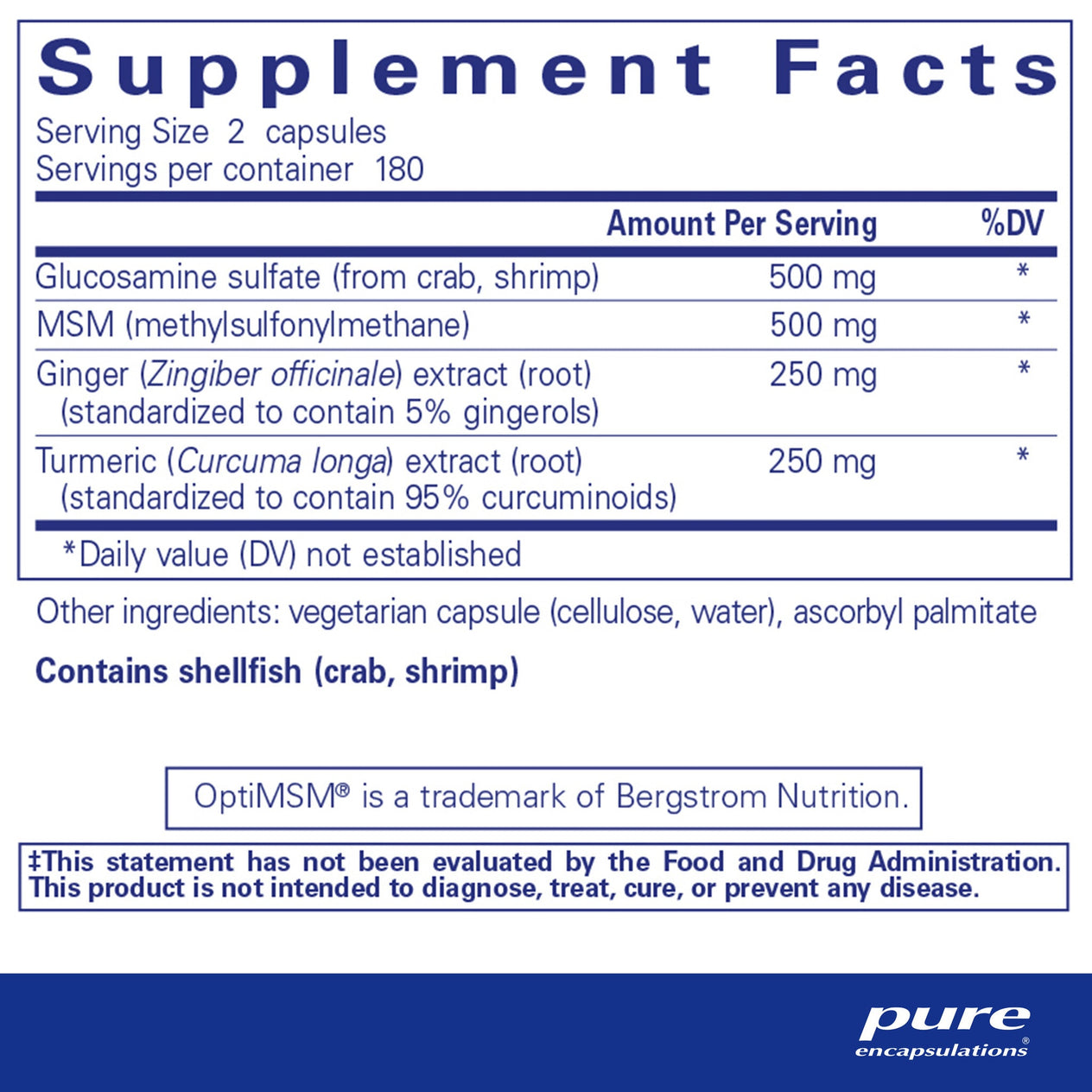 Glucosamine/MSM