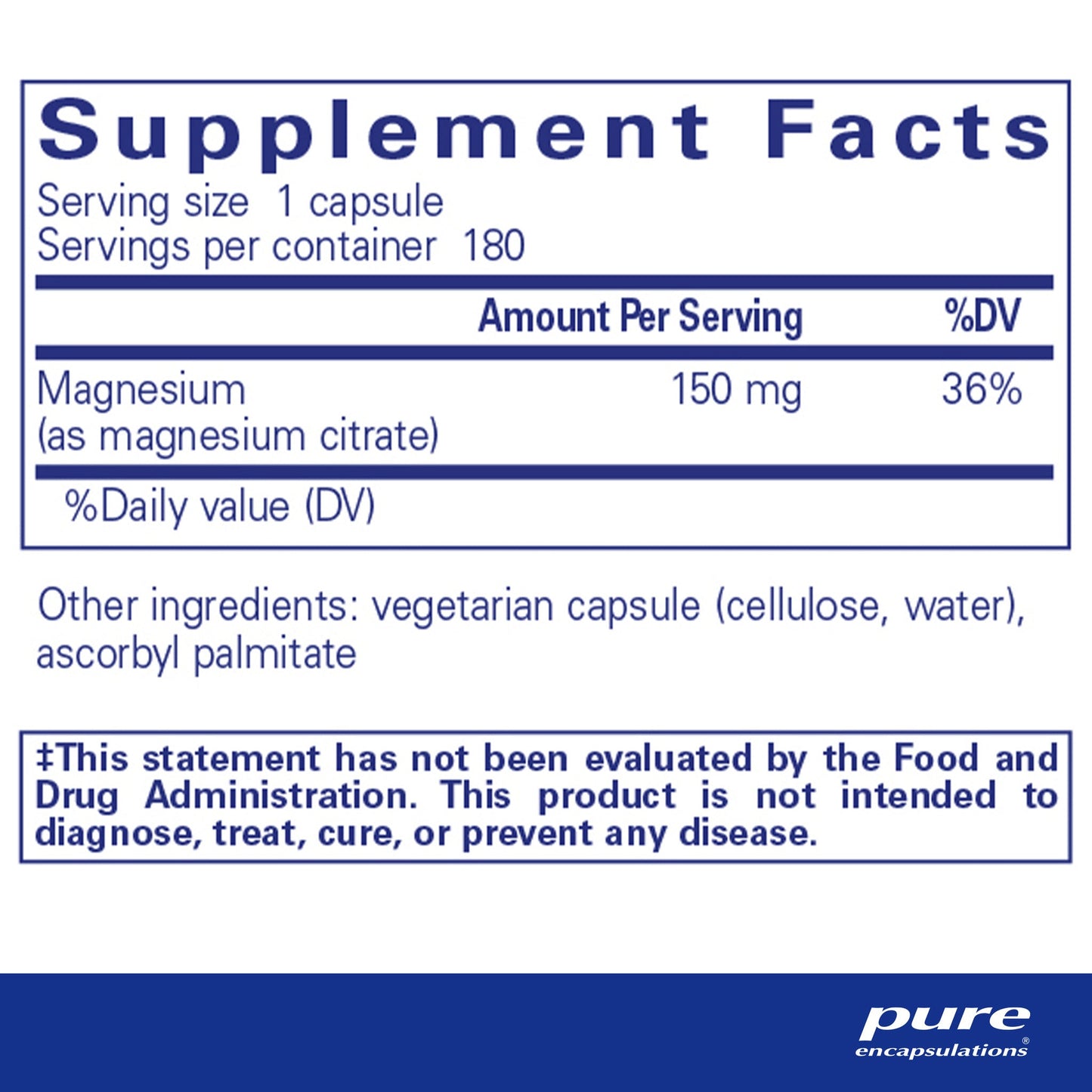 Magnesium (citrate)