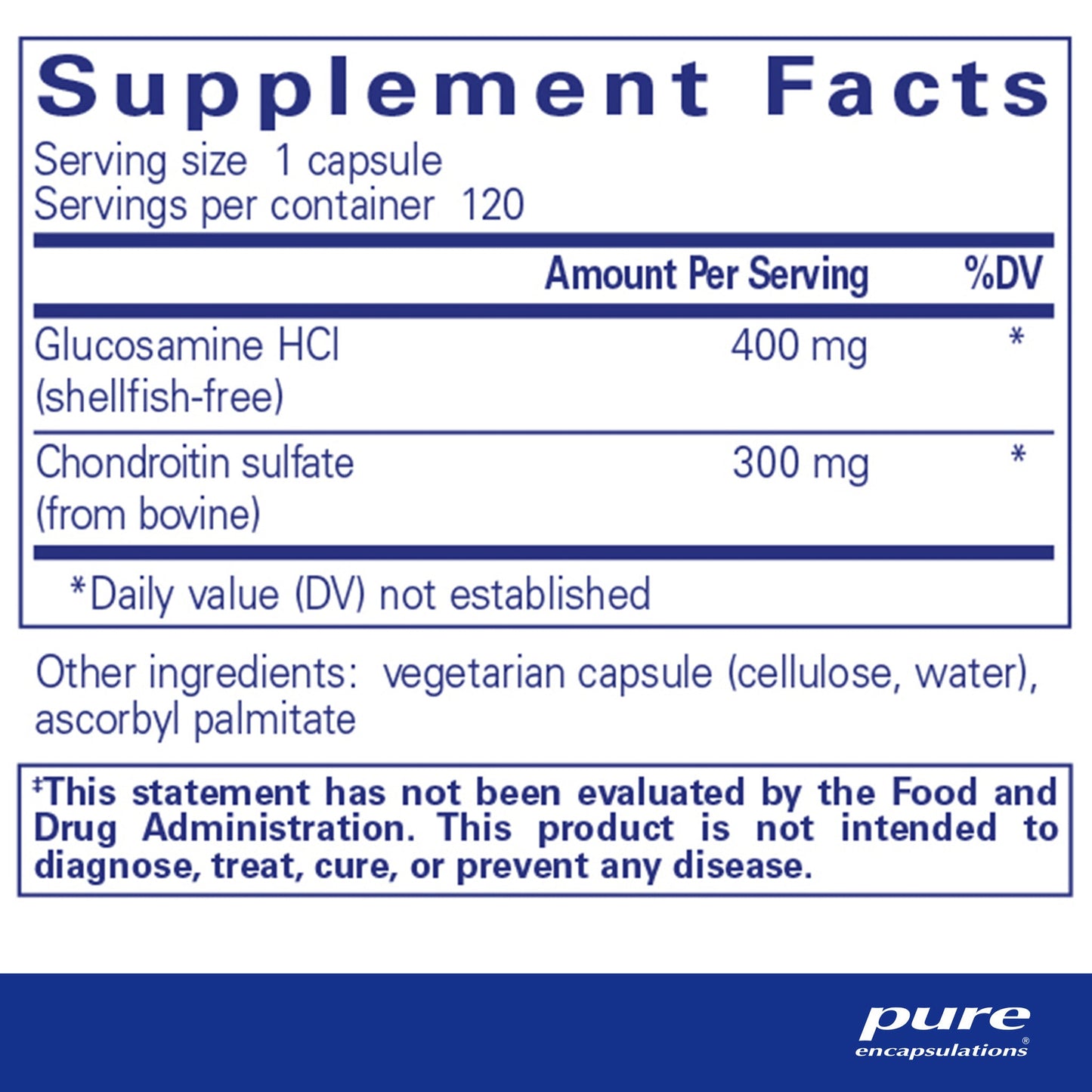 Glucosamine HCl+ Chondroitin