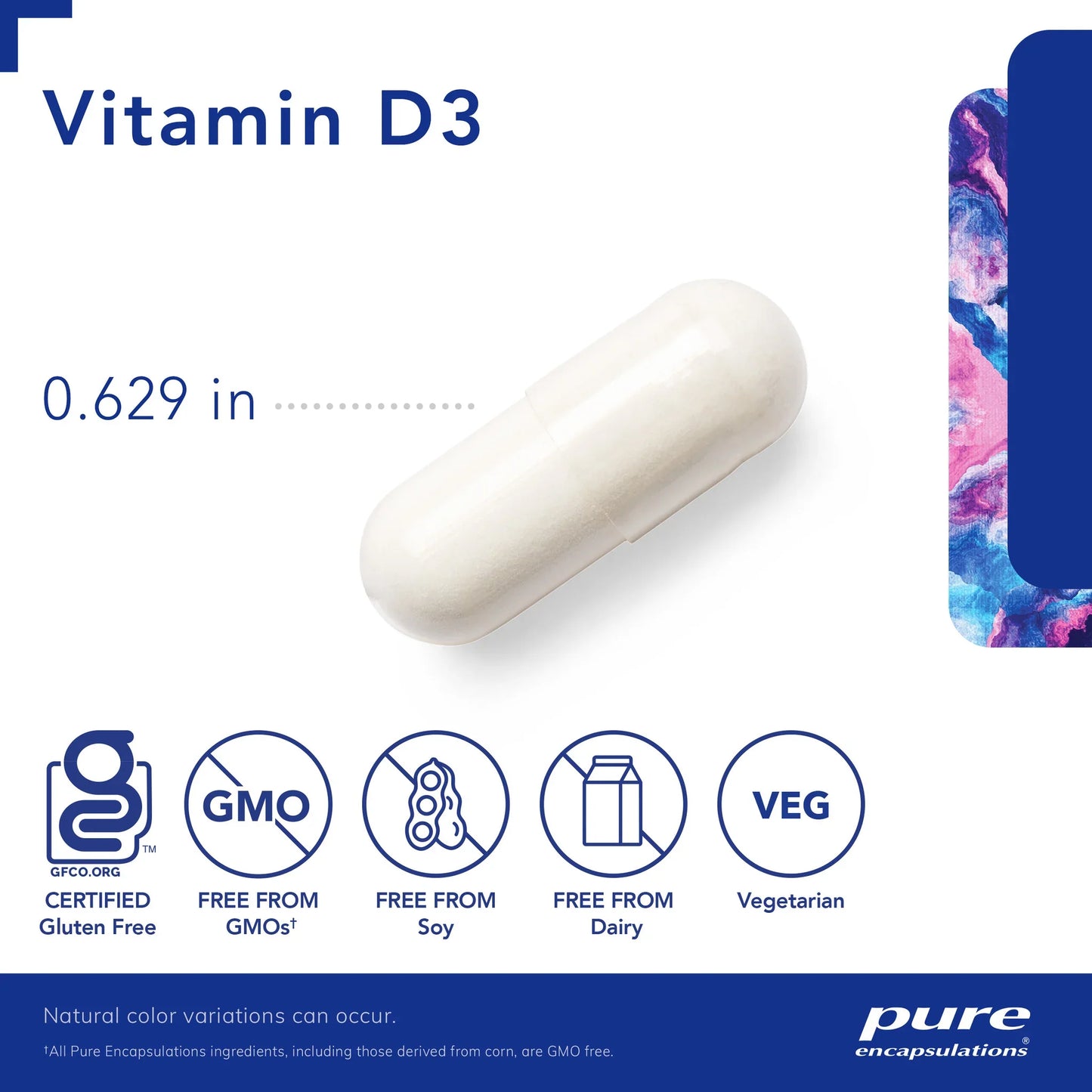 Vitamin D3 10 mcg (400 IU)