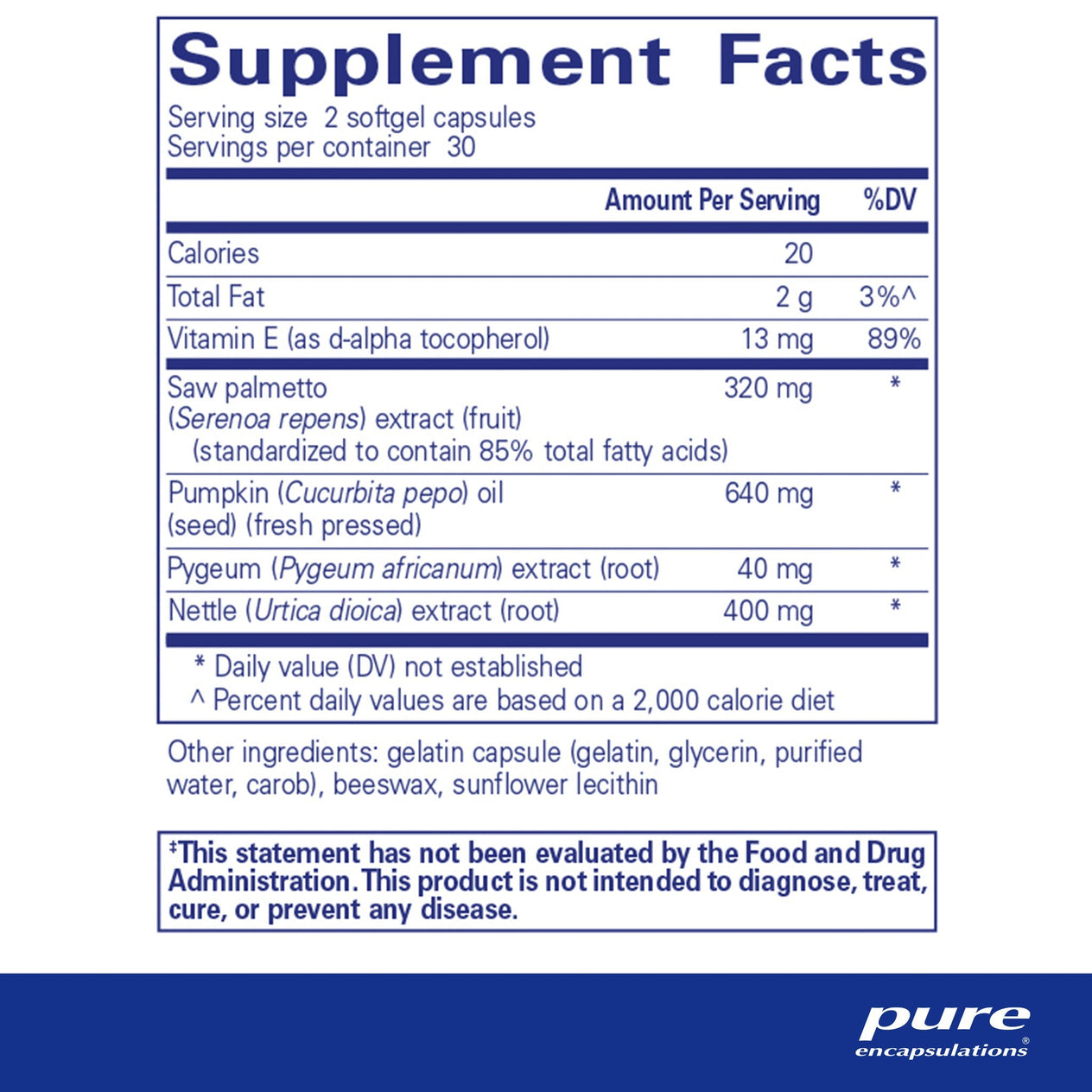 Saw Palmetto Plus w/ Nettle Root