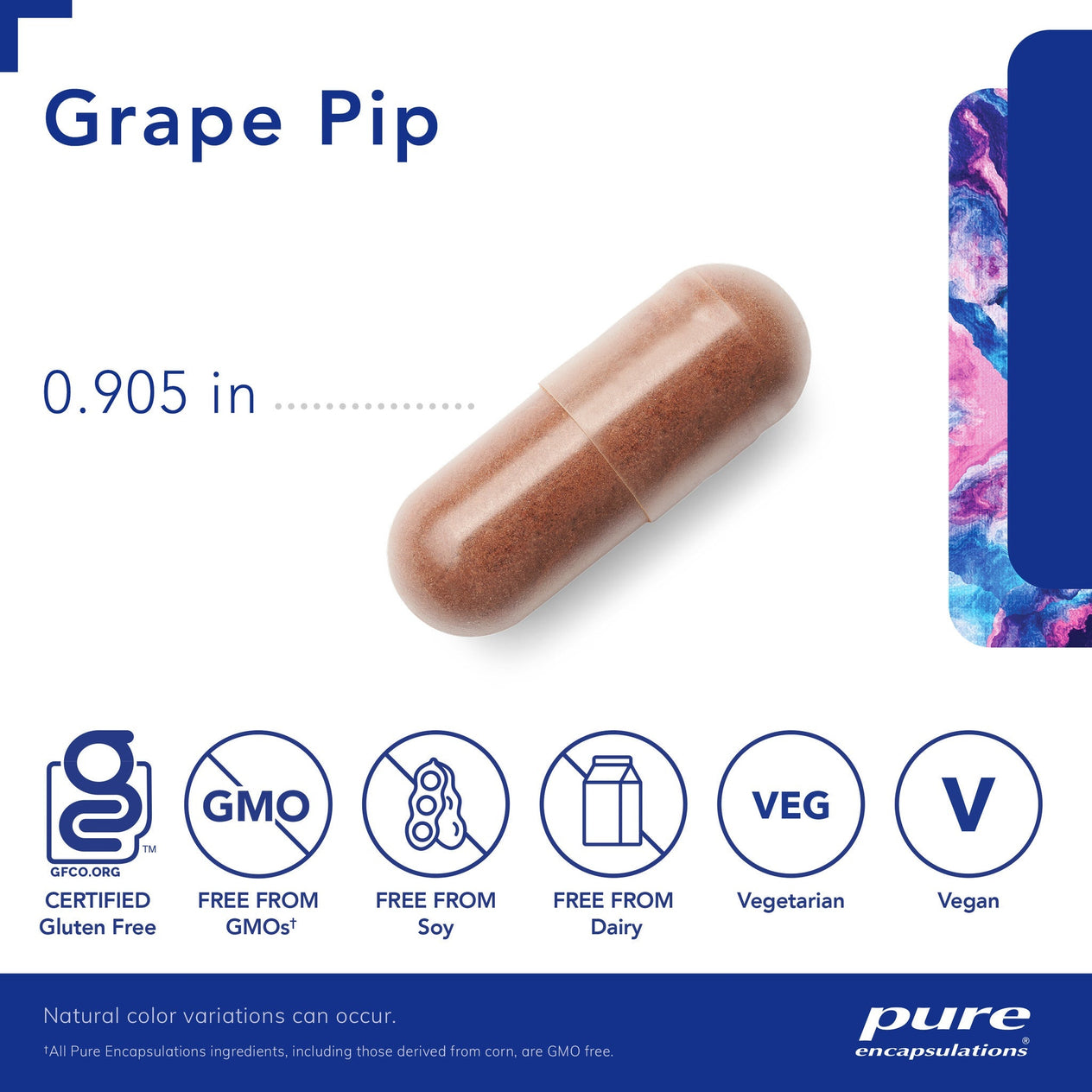 Grape Pip 500 Mg.